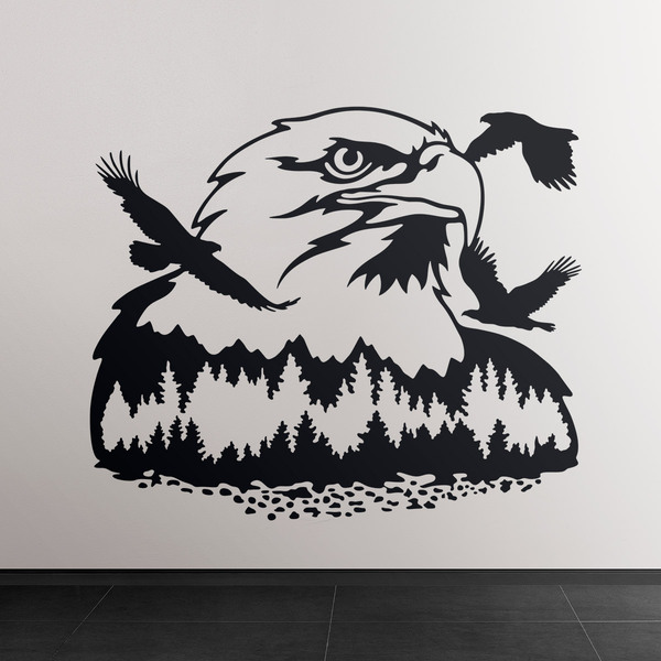 Wall Stickers: Eagle Mountain