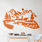 Wall Stickers: Mountain road 2