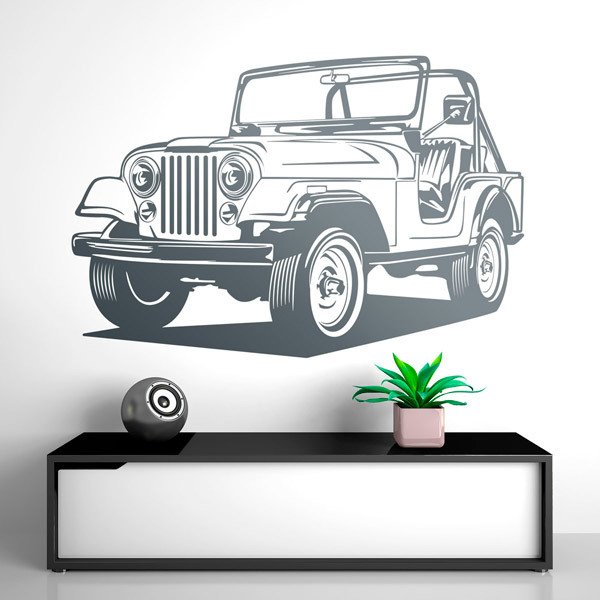 Wall Stickers: Jeep