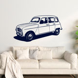 Wall Stickers: Renault 4 2