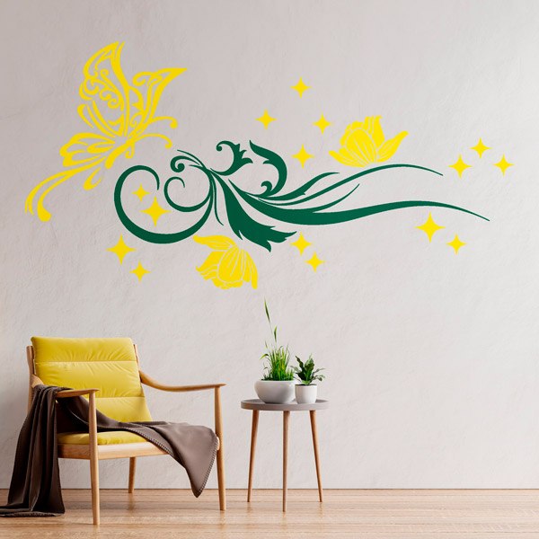 Wall Stickers: Flower Leto