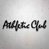 Car & Motorbike Stickers: Athletic Club 2