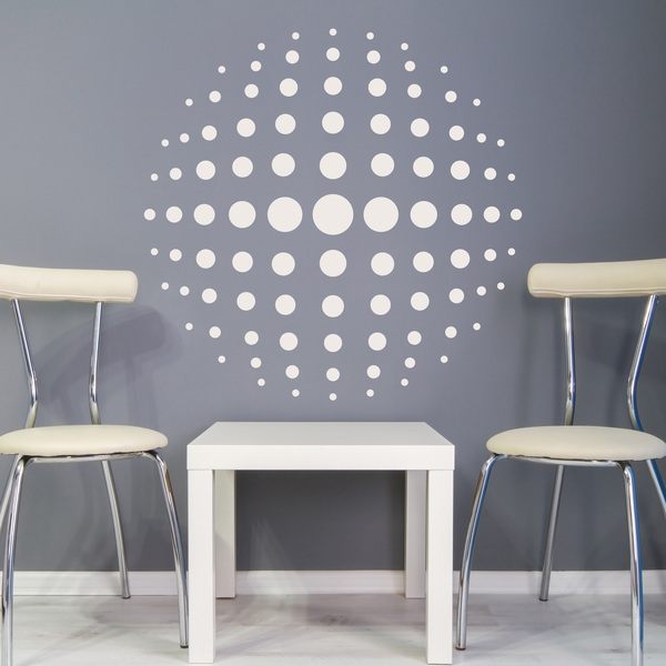 Wall Stickers: Psychedelic Circle