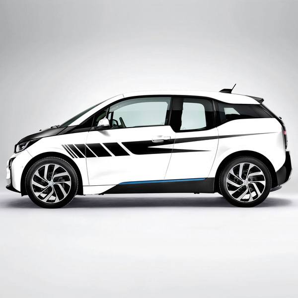 Car & Motorbike Stickers: Stripes kit 43