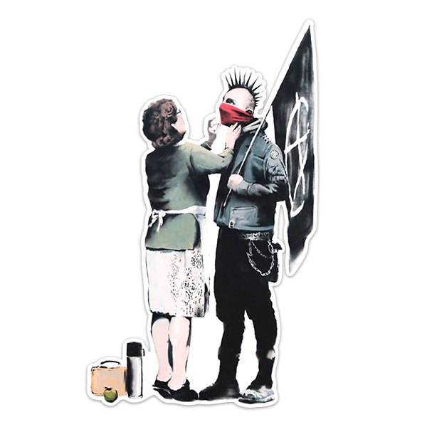 Wall Stickers: Banksy, Punk Mom