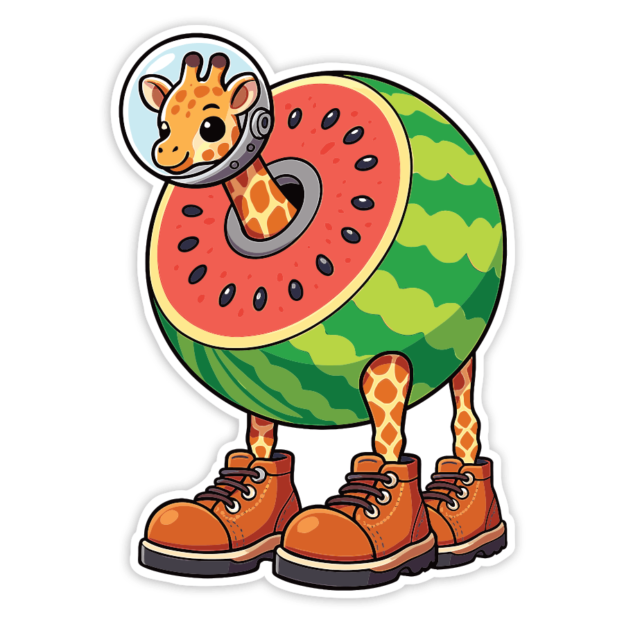 Car & Motorbike Stickers: Girafa Celestre