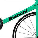 Car & Motorbike Stickers: Set 11X Bike Bianchi 2