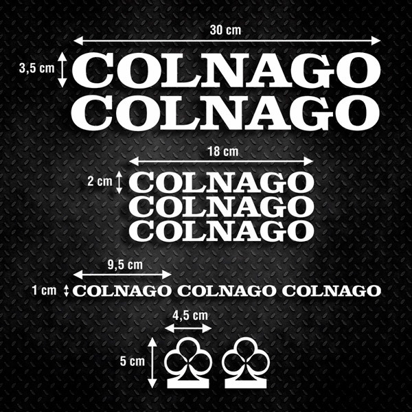 Car & Motorbike Stickers: Kit Bike Colnago