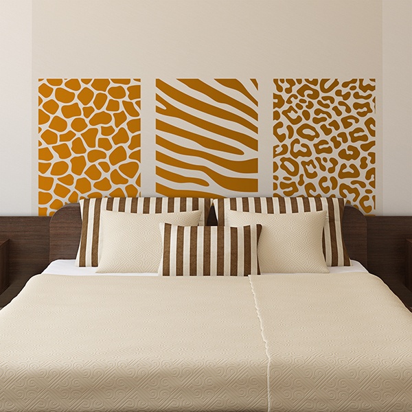 Wall Stickers: Bed Headboard Africa