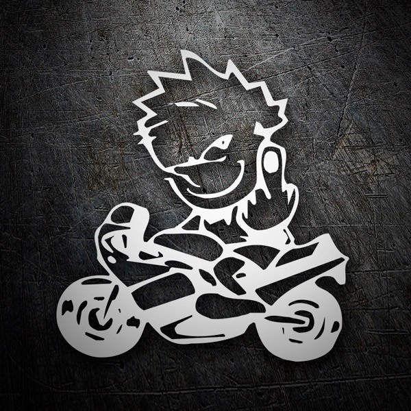 Car & Motorbike Stickers: Bike Bad Boy