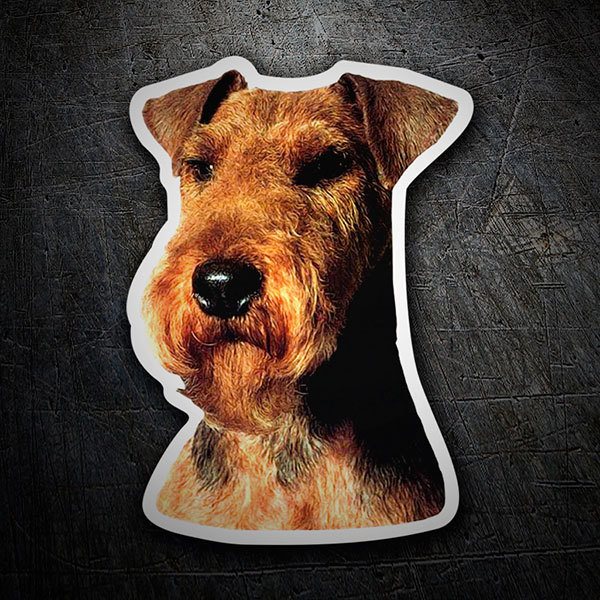 Car & Motorbike Stickers: Welsh Terrier