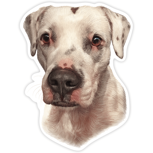 Car & Motorbike Stickers: Dogo Argentino