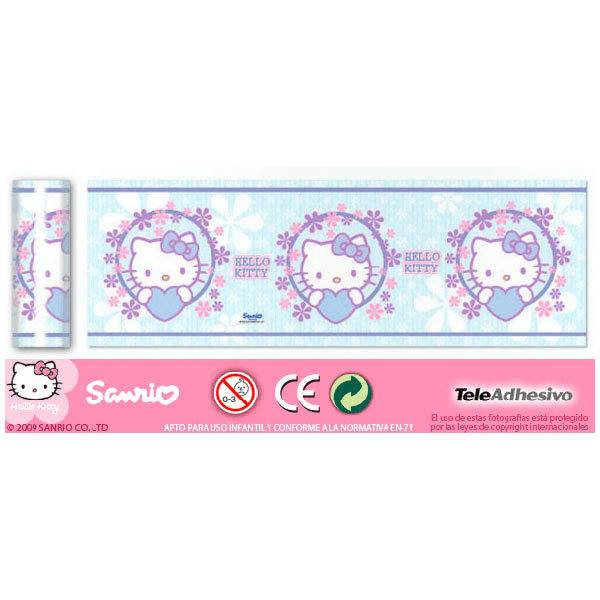 Stickers for Kids: Border Hello Kitty