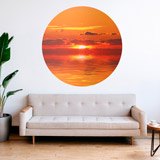 Wall Stickers: Sunset on the Sea 3
