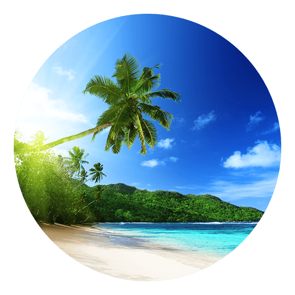 Wall Stickers: Paradise Beach