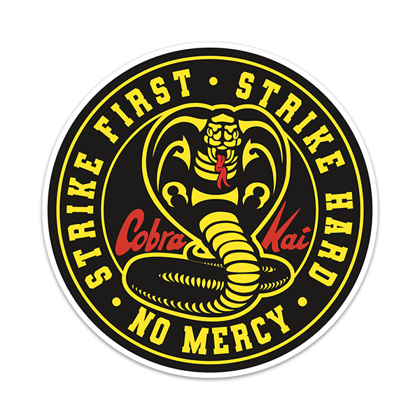 Car & Motorbike Stickers: Cobra Kai No Mercy