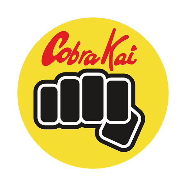 Car & Motorbike Stickers: Cobra Kai Fist