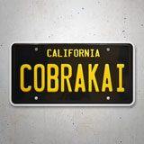 Car & Motorbike Stickers: Cobra Kai Registration 3