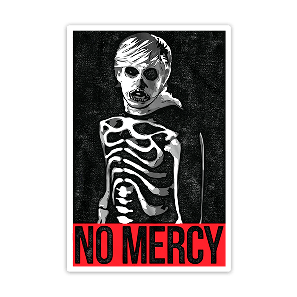 Car & Motorbike Stickers: Cobra Kai Skeleton No Mercy