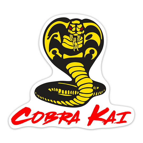 Car & Motorbike Stickers: Cobra Kai Logo