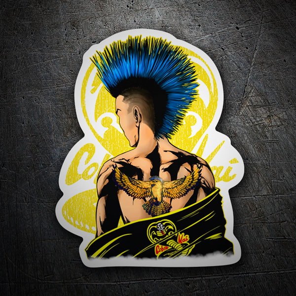 Car & Motorbike Stickers: Cobra Kai Hawk Tattoo