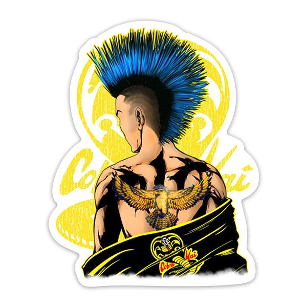 Car & Motorbike Stickers: Cobra Kai Hawk Tattoo