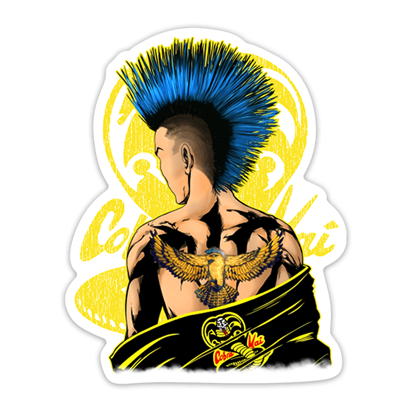 Car & Motorbike Stickers: Cobra Kai Hawk Tattoo