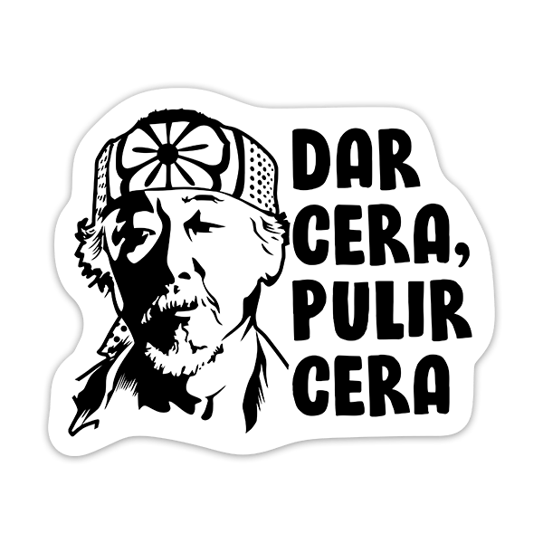 Car & Motorbike Stickers: Cobra Kai, Dar Cera Pulir Cera
