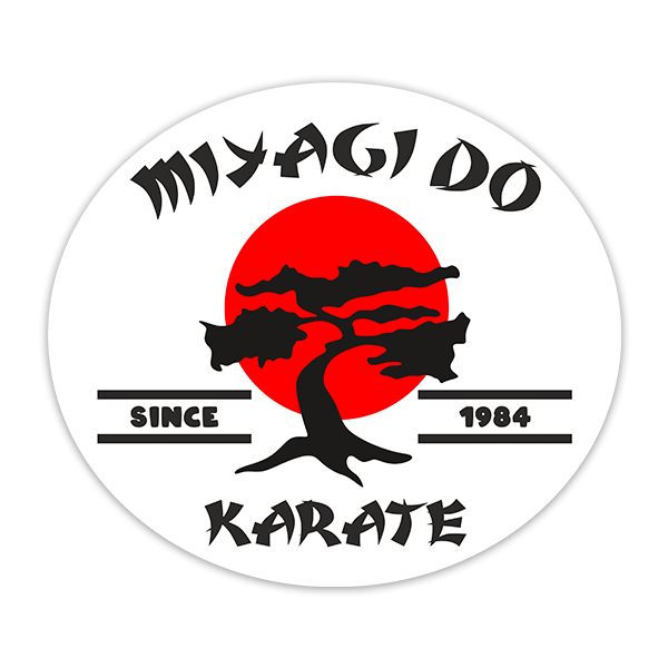 Car & Motorbike Stickers: Cobra Kai Miyagi-Do Karate II