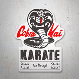 Car & Motorbike Stickers: Cobra Kai Karate No Mercy! 3
