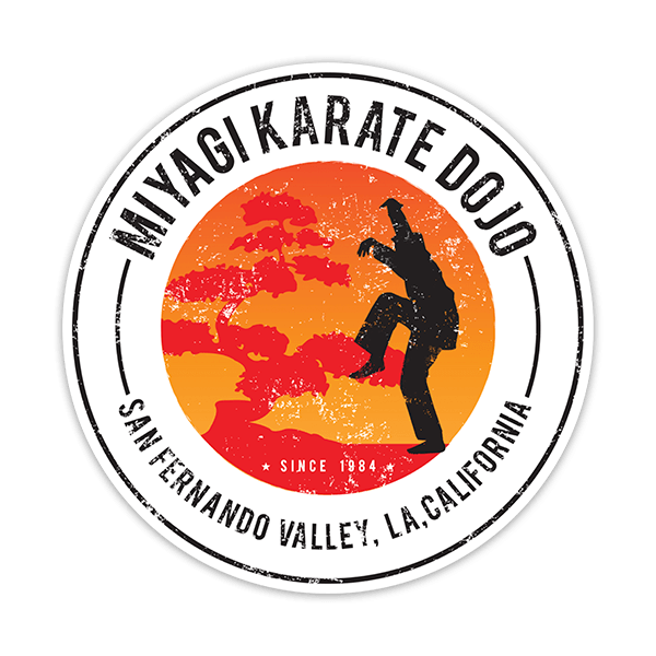 Car & Motorbike Stickers: Cobra Kai Miyagi Karate Dojo