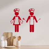 Wall Stickers: Chefs 4