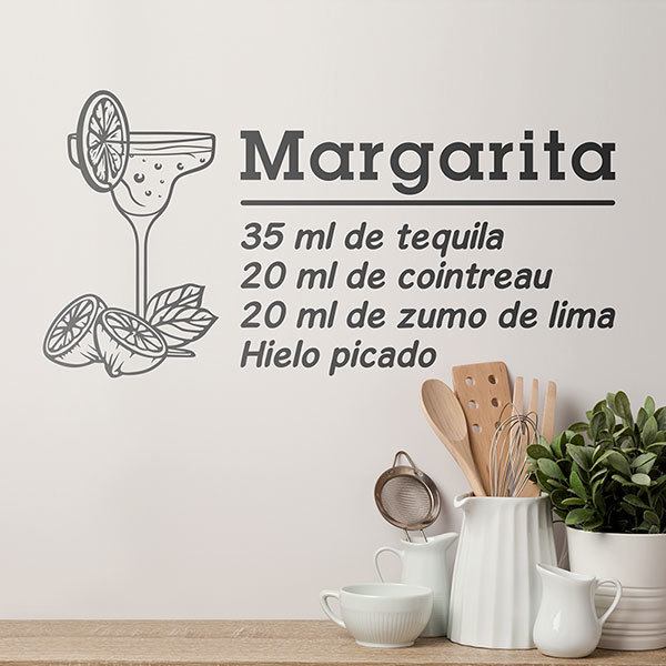 Wall Stickers: Cocktail Margarita - spanish