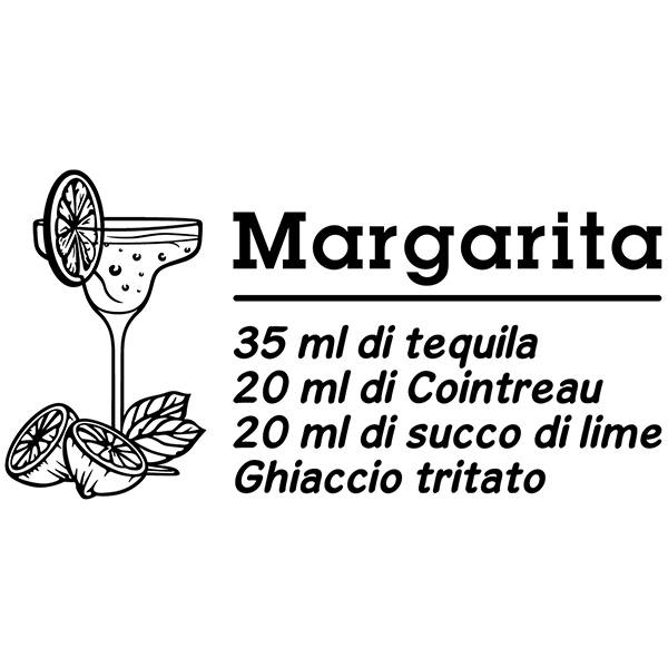 Wall Stickers: Cocktail Margarita - italian