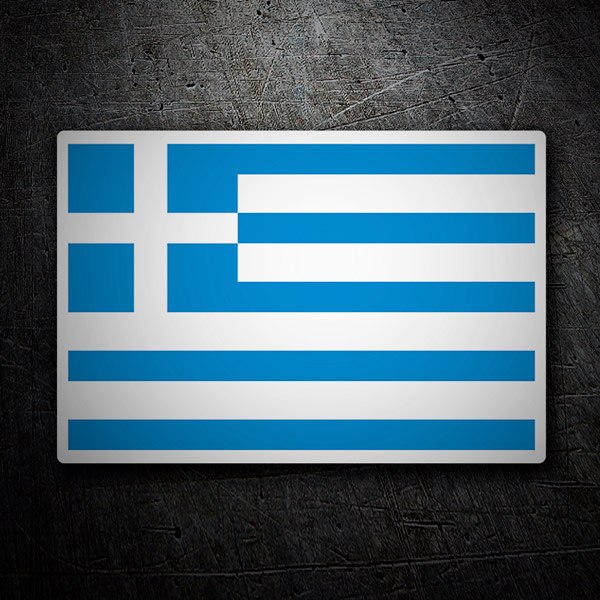 Car & Motorbike Stickers: Greece