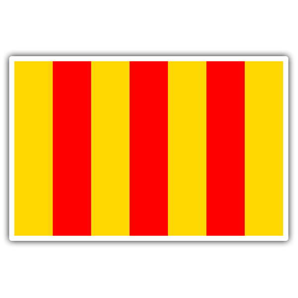 Car & Motorbike Stickers: Flag Foix