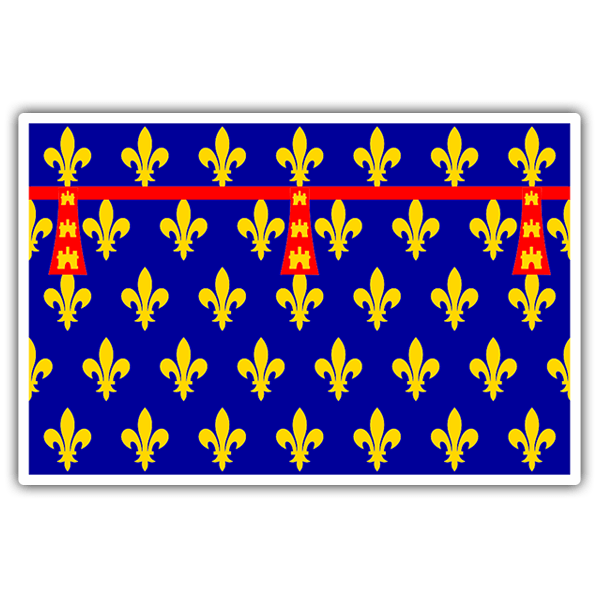 Car & Motorbike Stickers: Flag Artois