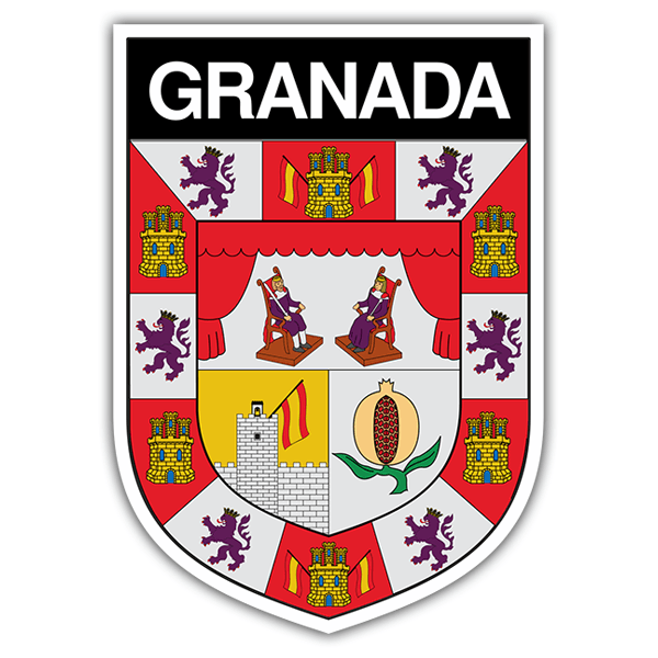 Car & Motorbike Stickers: Badge Granada