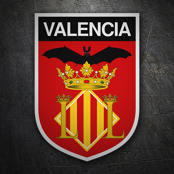 Car & Motorbike Stickers: Badge Valencia