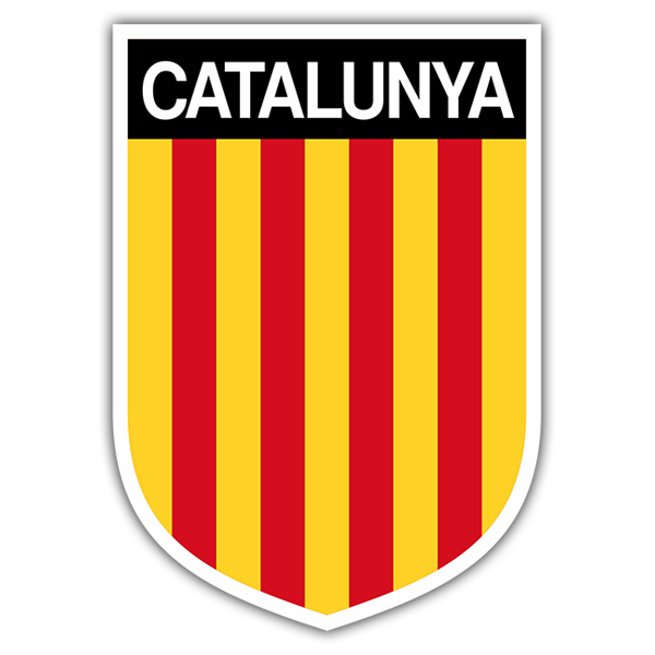Car & Motorbike Stickers: Badge Catalonia
