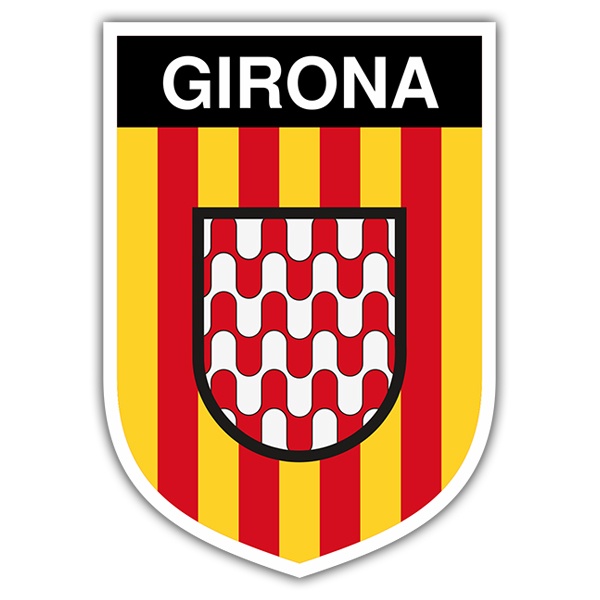Car & Motorbike Stickers: Badge Girona