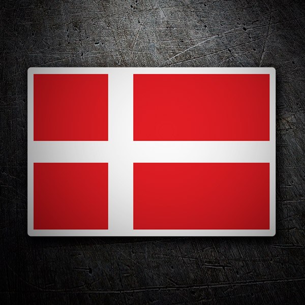 Car & Motorbike Stickers: Denmark