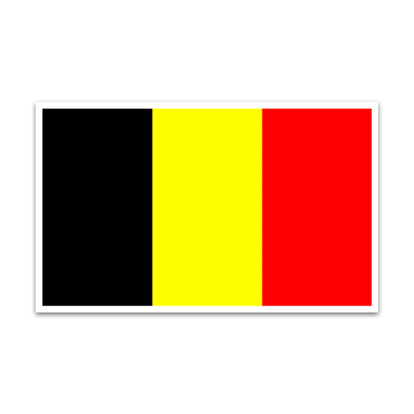 Car & Motorbike Stickers: Belgique