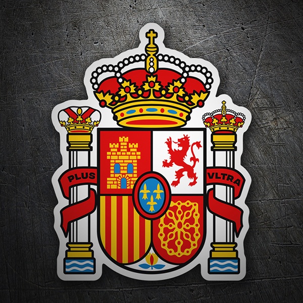 Car & Motorbike Stickers: Spain Badge