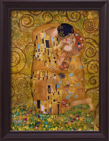 Wall Stickers: Picture Klimt's kiss