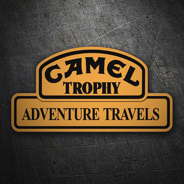 Car & Motorbike Stickers: Camel Adventure Travels