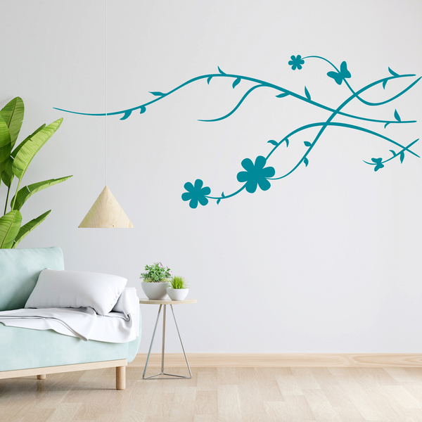 Wall Stickers: Floral Brunia