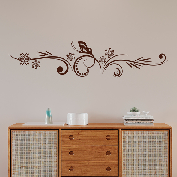 Wall Stickers: Floral Tique