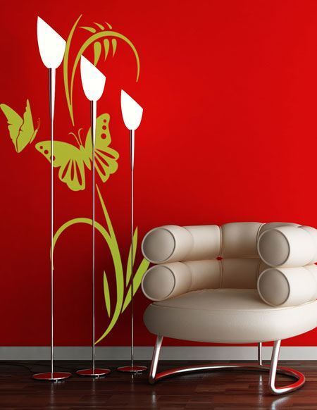 Wall Stickers: Floral Anuket