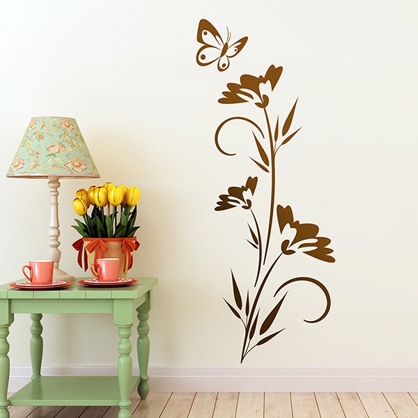 Wall Stickers: Floral Hathor
